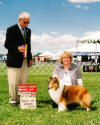 Grace 1st best of breed and 1st point